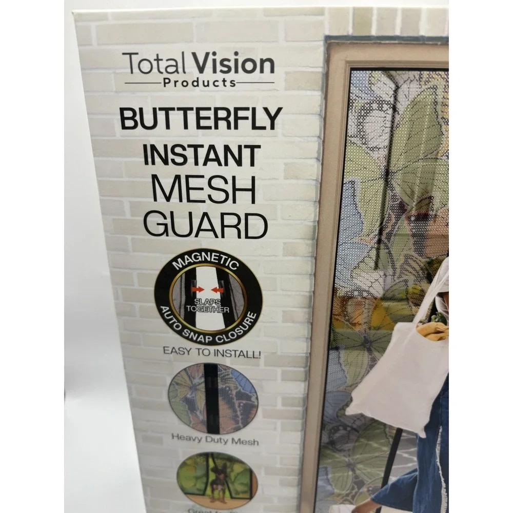 Instant Screen Butterfly Mesh Door Screen 40